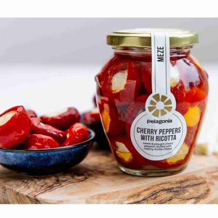 Pelagonia Cherry paprika med Ricotta 280gr