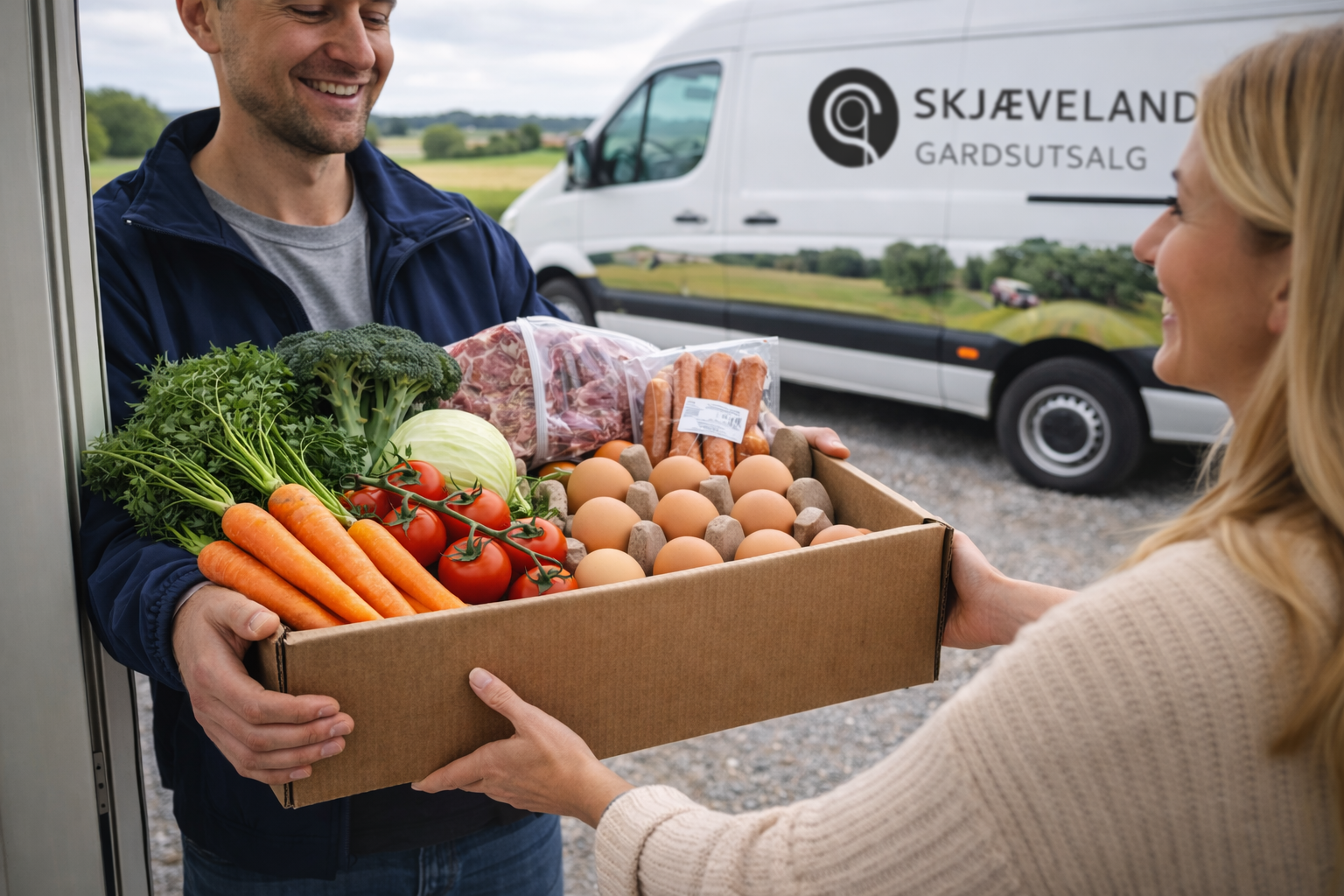 Skjæveland Gardsutsalg - Hjemlevering Stavanger