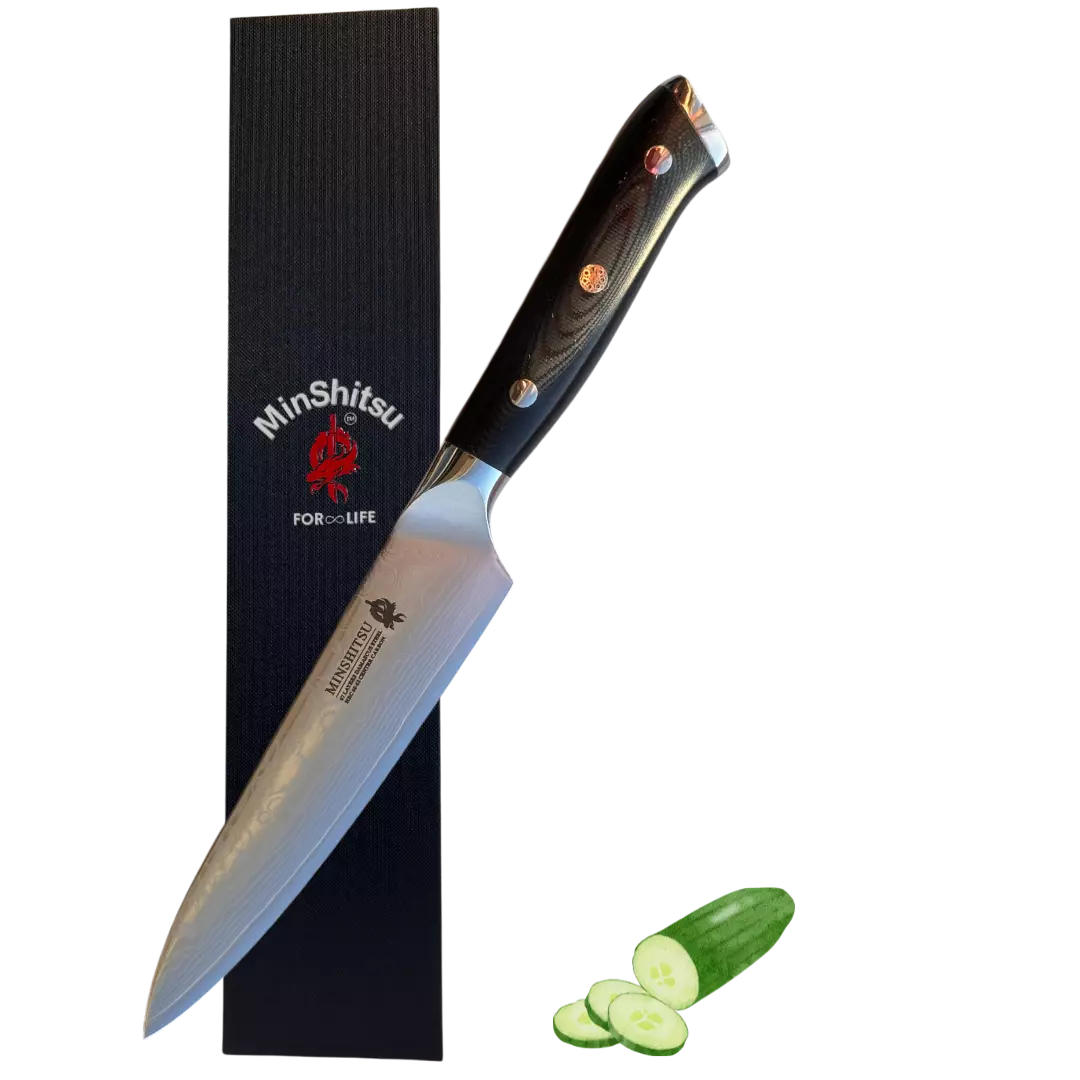 Forbrukskniv Black sand MinShitsu