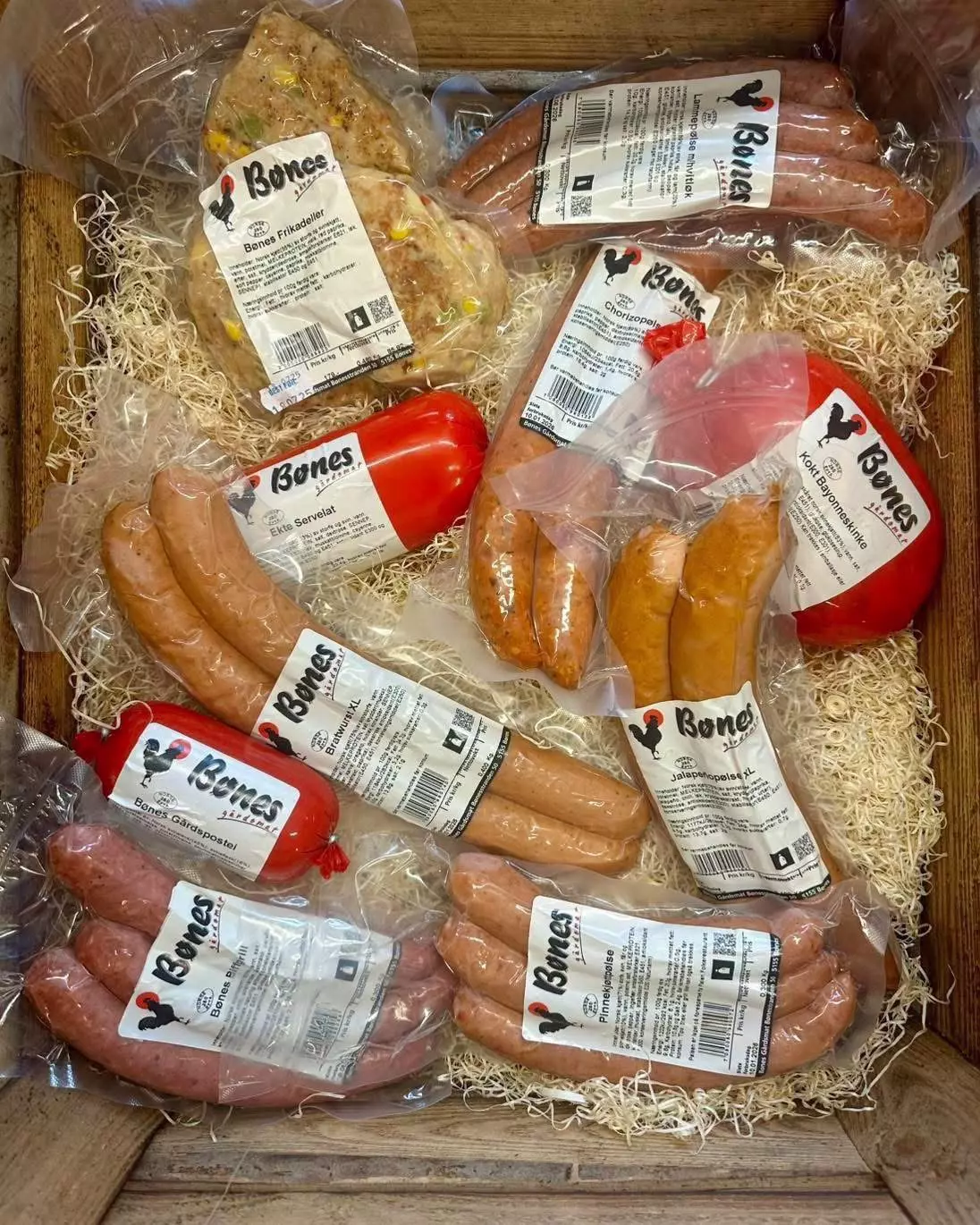 Jalapenopølse XL Bønes 400gr 2pk