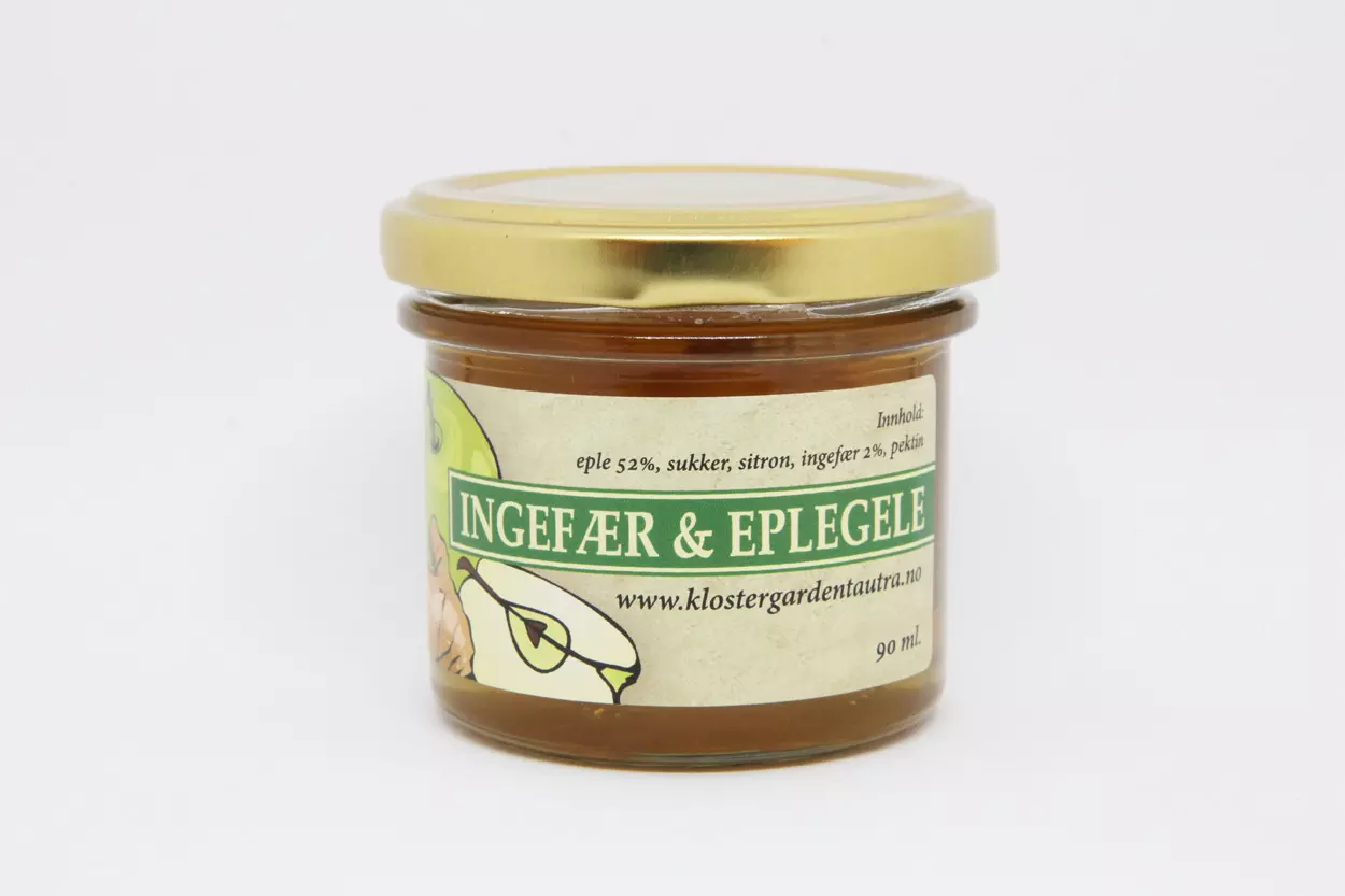 Ingefær- og eplegele Klostergården 90ml