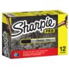 Marker Sharpie metall Liten 1/3mm sort