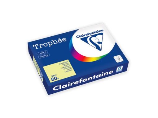 Kopipapir TROPHEE A4 80g sitrongul (500)