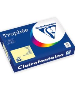 Kopipapir TROPHEE A4 80g gul (500)