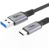 MicroConnect USB-C to USB-A cable 2m, 60W, 10Gbps, USB 3.2 Gen 2