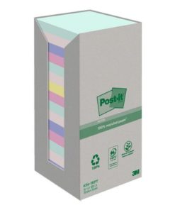 Post-it Recycled mix colors 76x76 100sh (16)