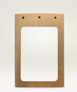 Navneskiltholder i papp XL 105x148mm (50)