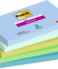 Notatblokk POST-IT SSN 76x127 Oasis (5)