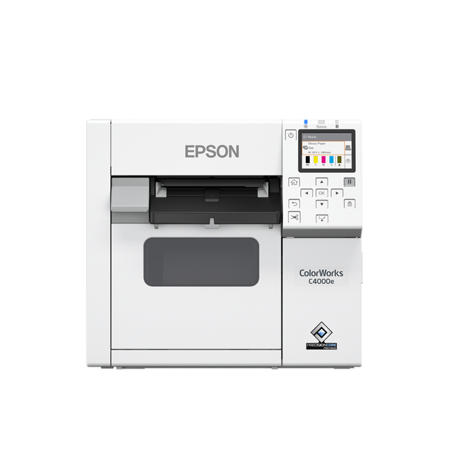Epson ColorWorks C4000e Desktop colour label printer