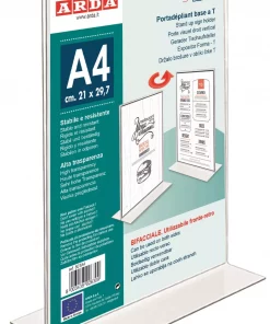 Skiltholder A4 T-fot