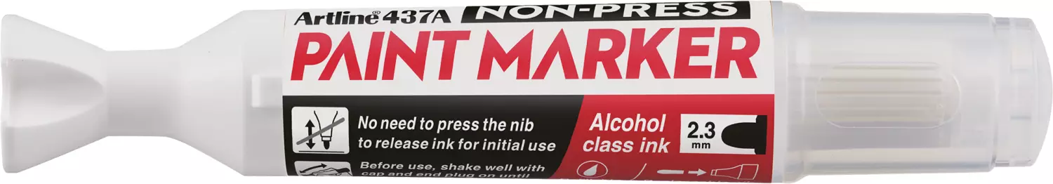Artline Non-press paint marker 437A White