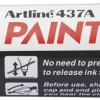 Artline Non-press paint marker 437A Red