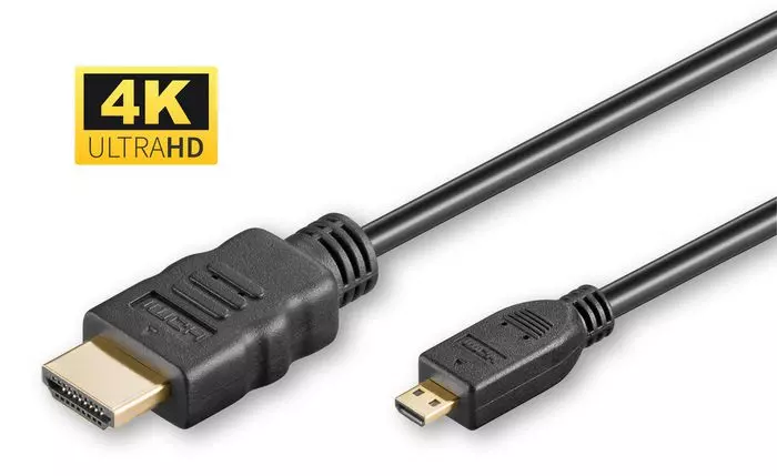 HDMI 2.0 til Micro HDMI 2m