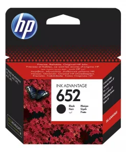 HP Ink F6V25AE 652 Black sort