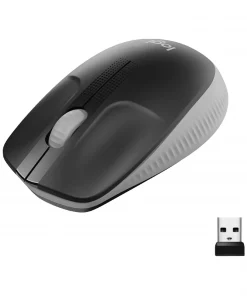 M190 Full-size wireless mouse, Mid Grey