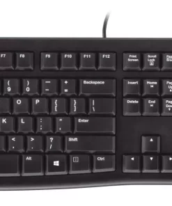 Logitech Desktop MK120-sett med tastatur og mus, USB-tilkobling, dansk/finsk/norsk/svensk, fp med 2