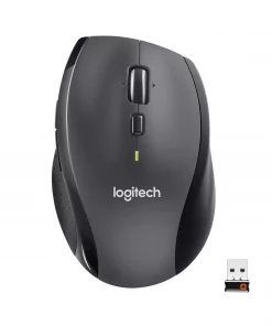 Logitech Marathon M705 Wireless Mouse, Charcoal