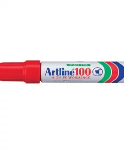 Artline 100 Permanent Merkepenn 12.0 rød