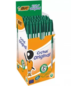 Kulepenn BIC Cristal M grønn