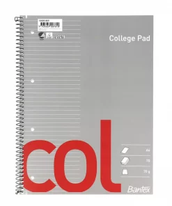 Col College Blokk A4 Linjert 4H 70 ark 70g