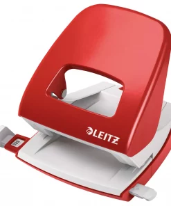 Leitz Hullemaskin  5008 2-hull/30 arkrk rød