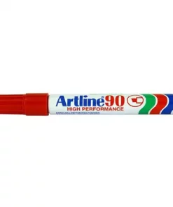 Artline 90 Merkepenn 5.0 rød