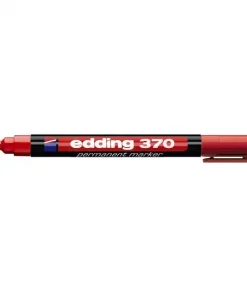 Merkepenn EDDING 370 rød