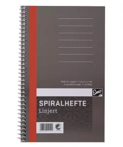 Spiralhefte EMO 10,5x17cm 70g 50bl lin
