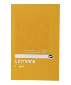Notisbok EMO 9x14cm 60g 32blad linjer