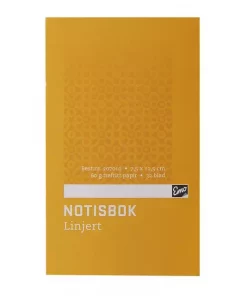 Notisbok EMO 7,5x12cm 60g 32blad linjer