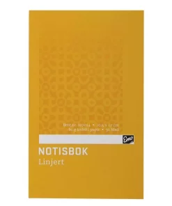 Notisbok EMO 10,5x17cm 60g 32blad linjer