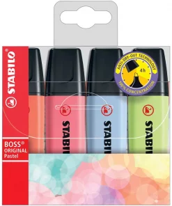 Tekstmarker STABILO Boss pastell (4)