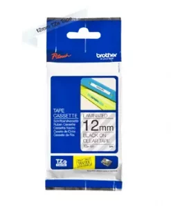 Brother TZe tape 12mmx8m black/clear
