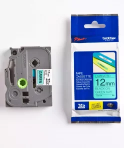 Brother TZe tape 12mmx8m black/green