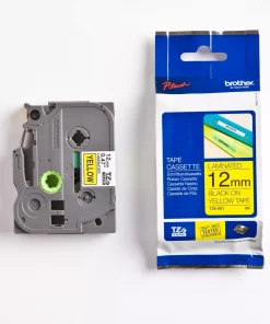 Brother TZe tape 12mmx8m black/yellow