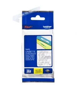 Brother TZe tape 12mmx8m white/clear