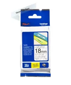 Brother TZe tape 18mmx8m black/clear