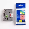 Brother TZe tape 18mmx8m black/red
