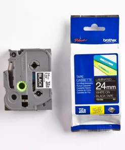 Brother TZe tape 24mmx8m white/black
