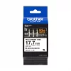 Brother HSe tape 17,7mm sort/hvit, stk