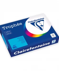 Kopipapir TROPHEE A4 80g aquablå (500)