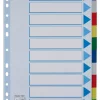 Esselte Skilleblad PP A4 10-delt flerf.
