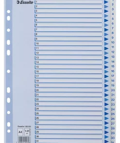 Esselte Register PP A4 1-31 hvit