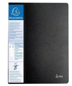 Presentasjonsmappe EXACOMPTA 20l A4 sort