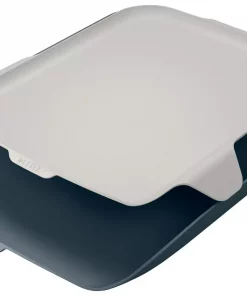Brevkurv med ekstra hylle Leitz Cosy Grå (2)