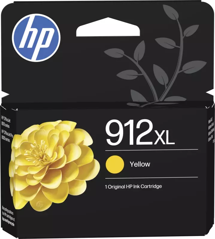 No912XL High Yield Yellow Ink Cartridge