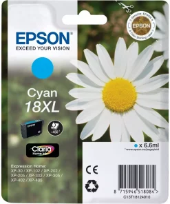 18XL Cyan Ink Cartridge Epson