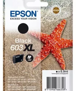 T603XL Black Ink Cartridge w/alarm
