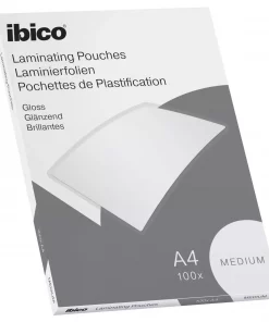 Lamineringslomme Ibico Basics Medium 100mu A4 (100)