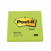 Post-it Klistrelapper 76x76 neongrønn